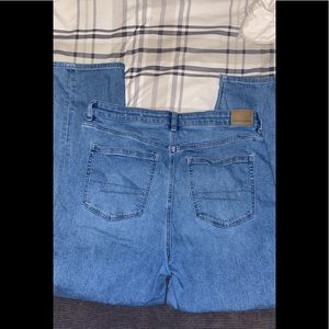 AE High Waisted Mom Jean